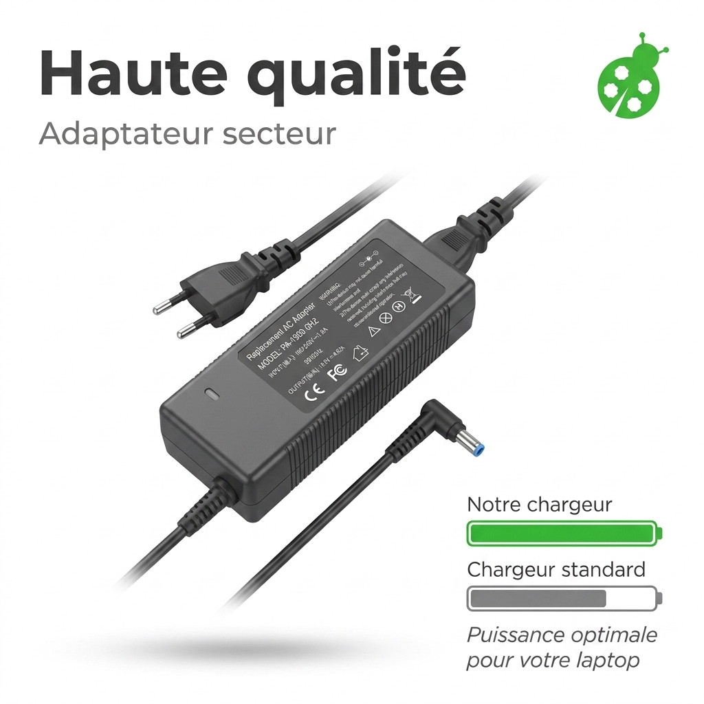 Chargeur ordinateur portable dell optiplex 3050