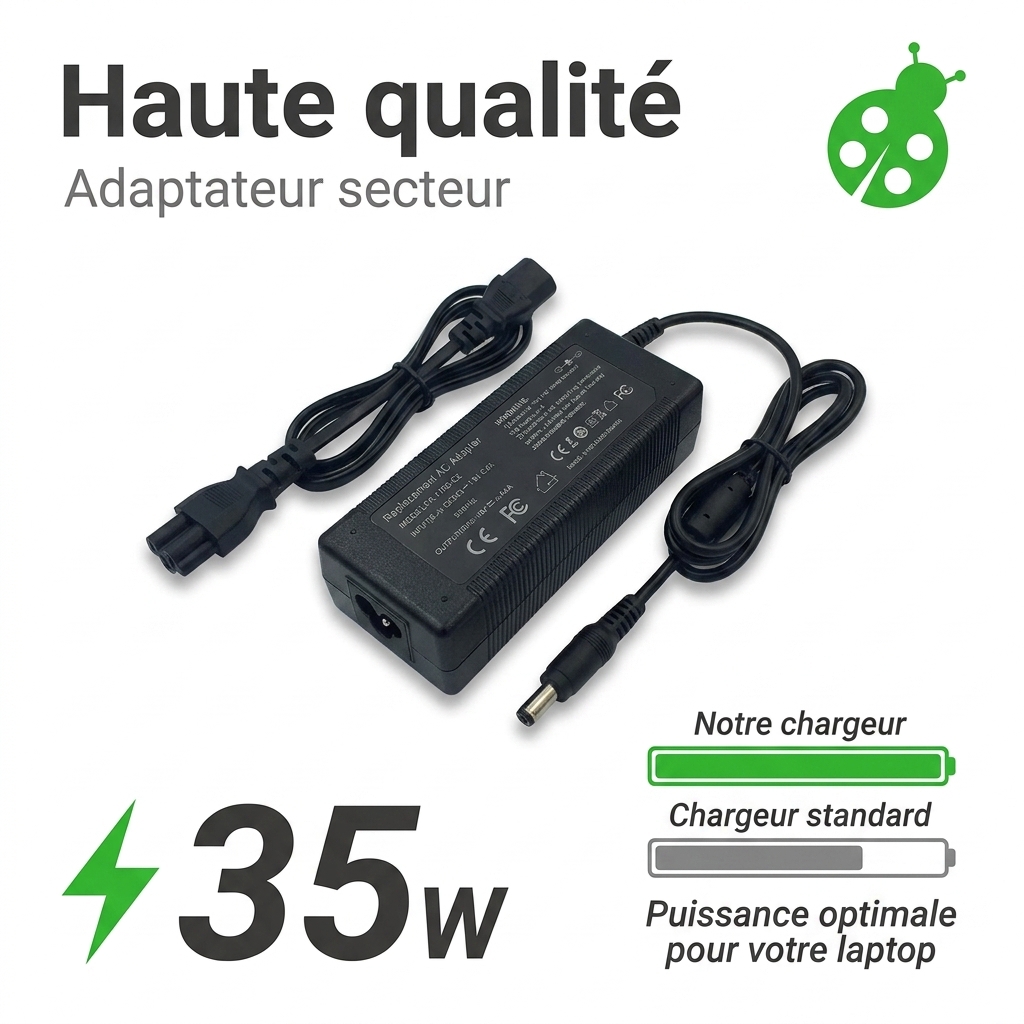 Chargeur ordinateur portable asus e406ma ek065t