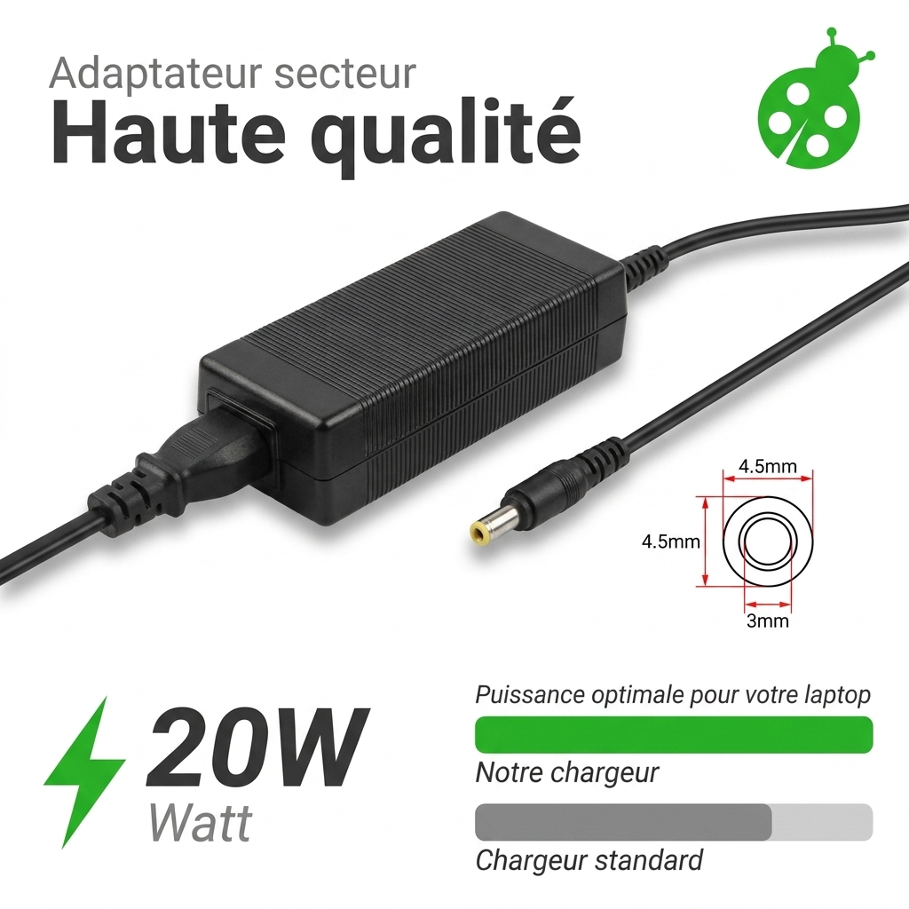 Chargeur hp  victus 15 fb0160nf
