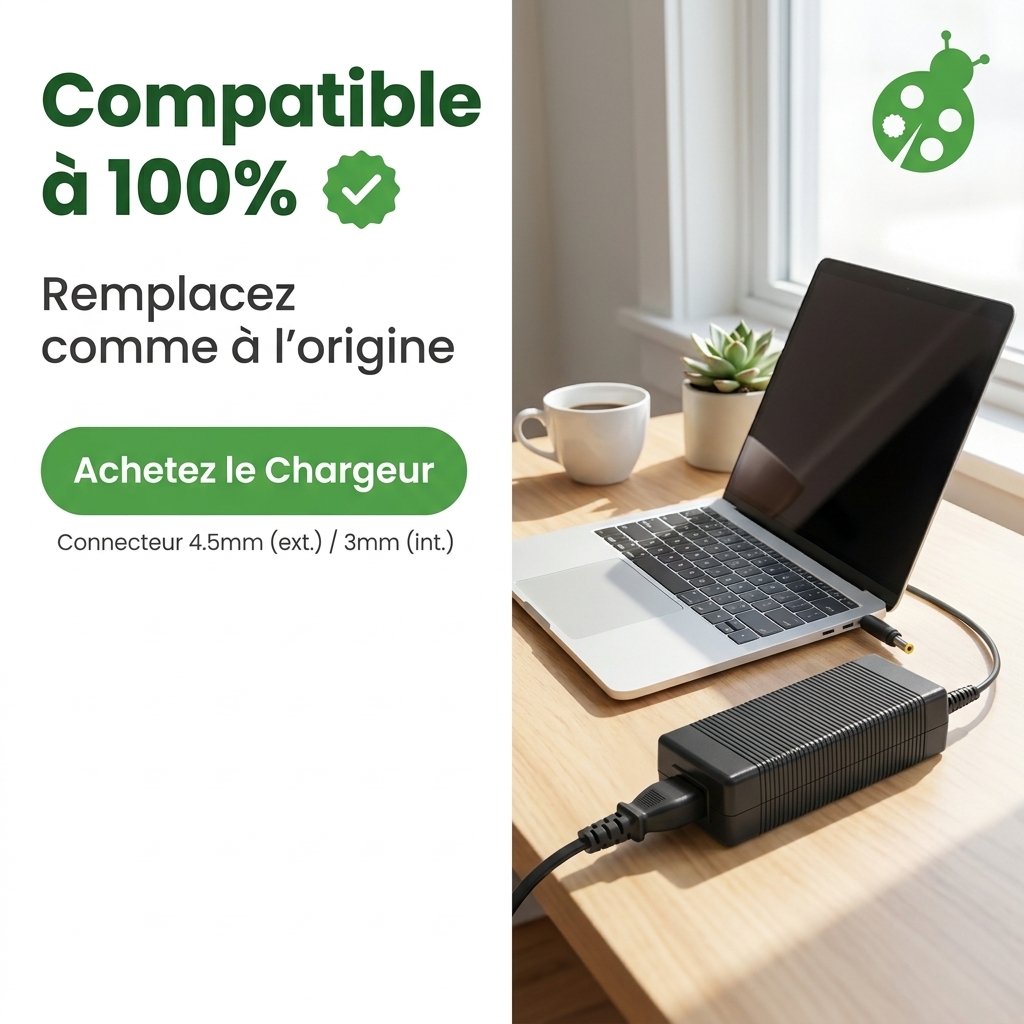 Chargeur ordinateur portable hp  zbook 17 g4
