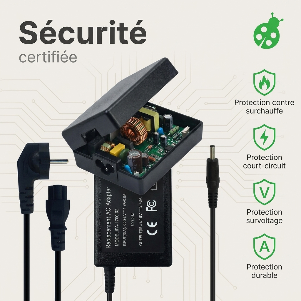 Chargeur ordinateur portable asus vivobook s533fa