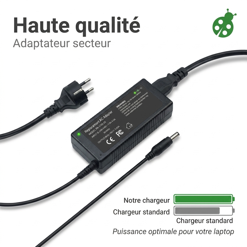 Chargeur ordinateur portable asus e402sa