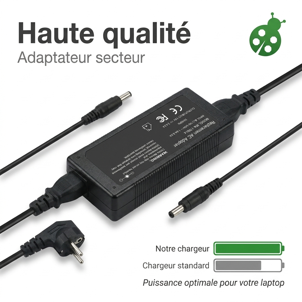 Chargeur ordinateur portable asus e402bp