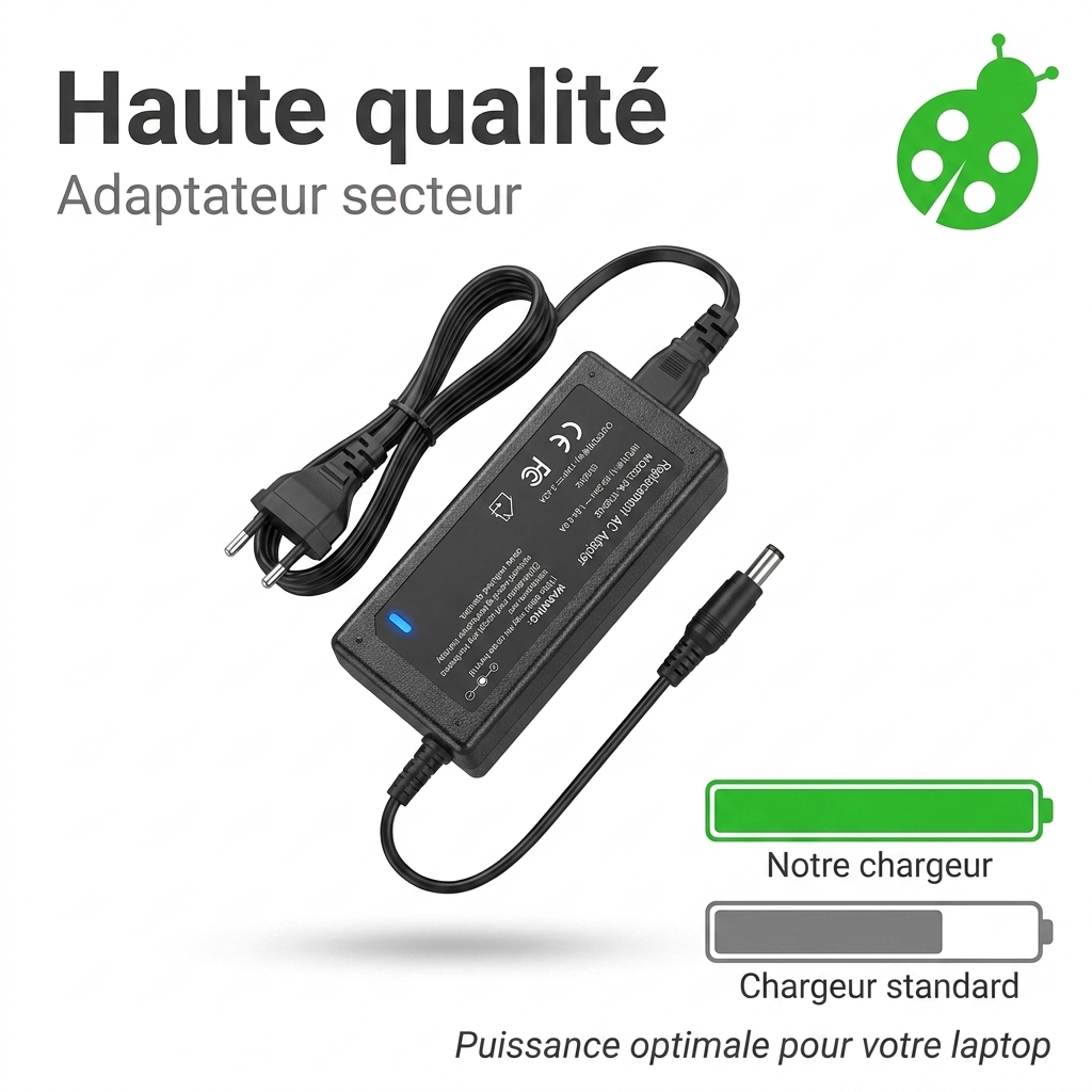 Chargeur ordinateur portable asus e402wa fa011ts