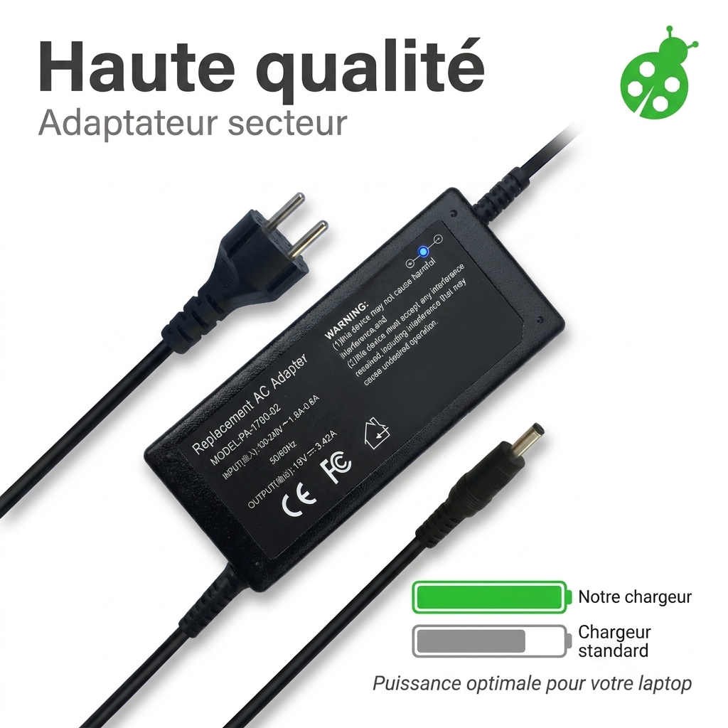 Chargeur ordinateur portable asus s420fa