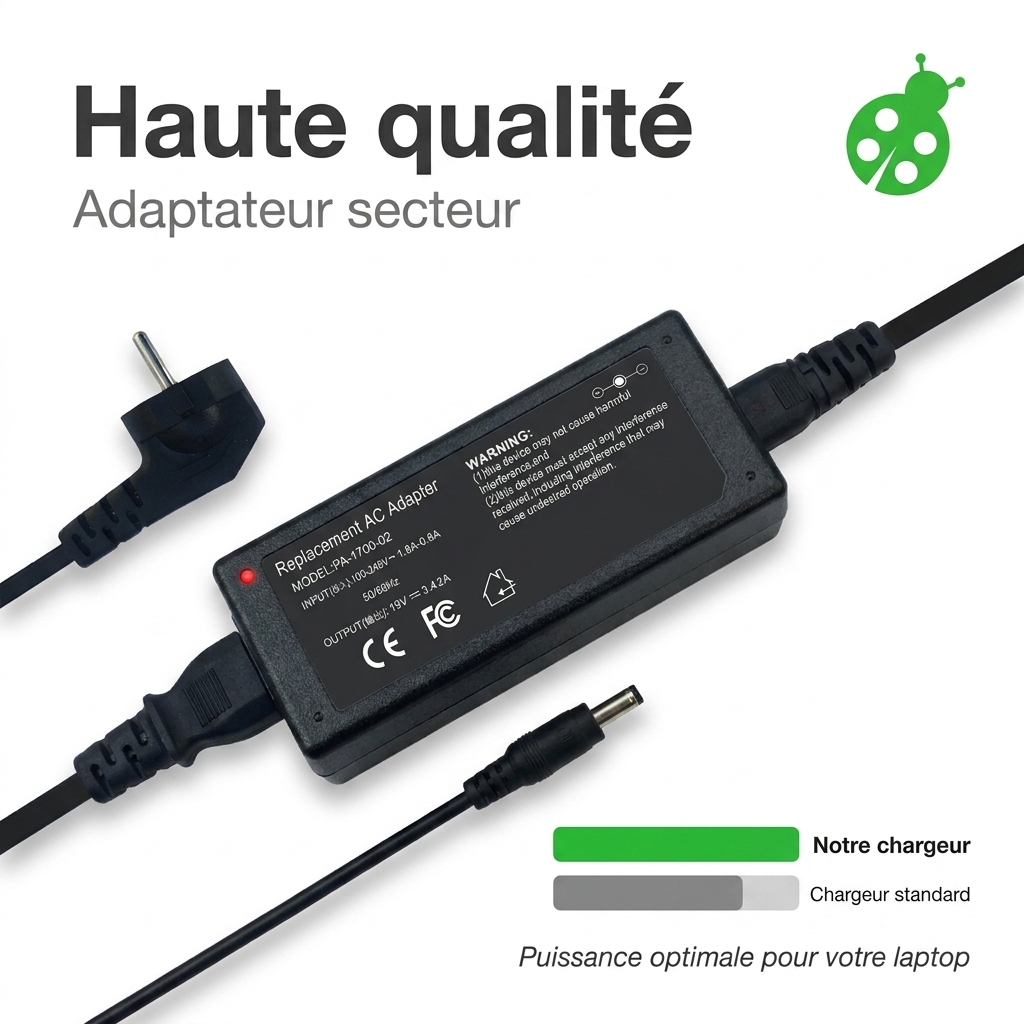 Chargeur ordinateur portable asus s420ua ek019t
