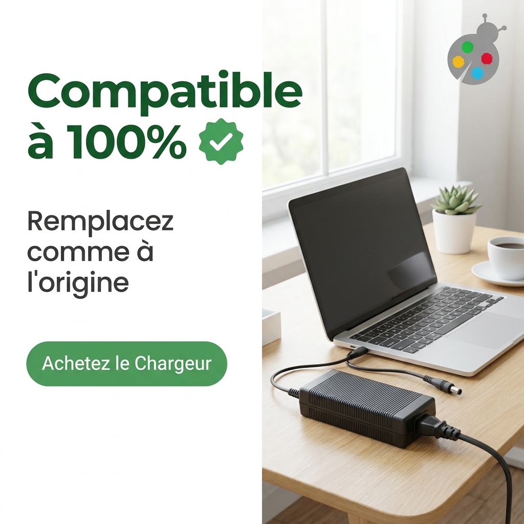 Chargeur ordinateur portable dell vostro 5390