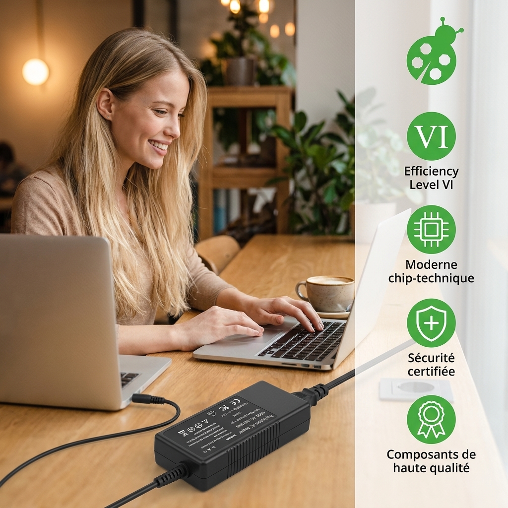 Chargeur ordinateur portable hp  15s fq1007nf