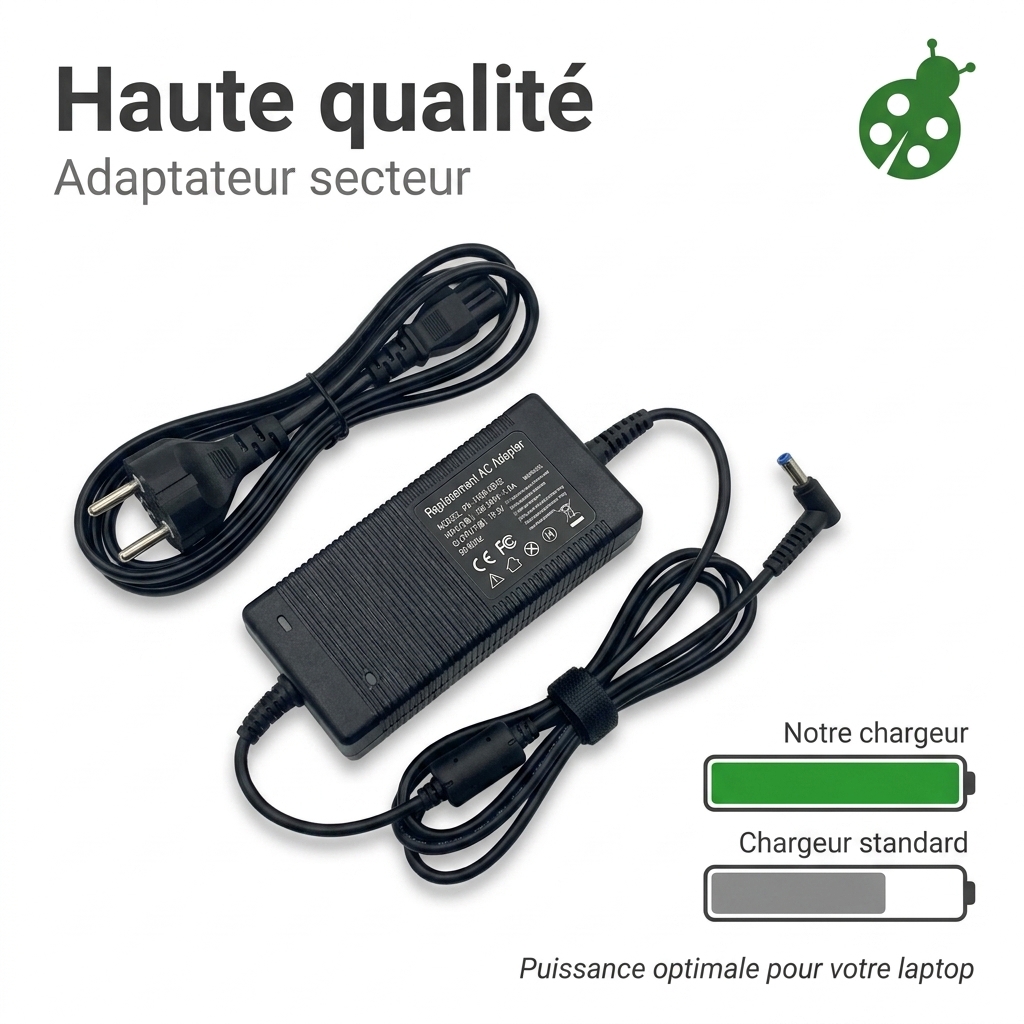Chargeur ordinateur portable hp  17 ca2019nf