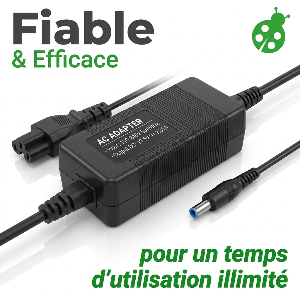 Chargeur ordinateur portable hp  pavilion 15 cw1020nf