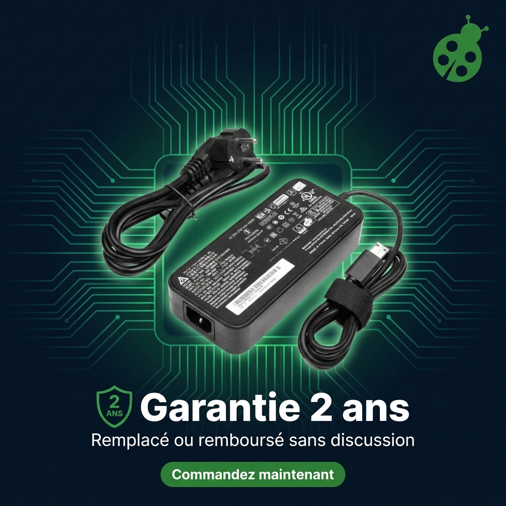 Chargeur ordinateur portable msi ge66 raider rtx2070