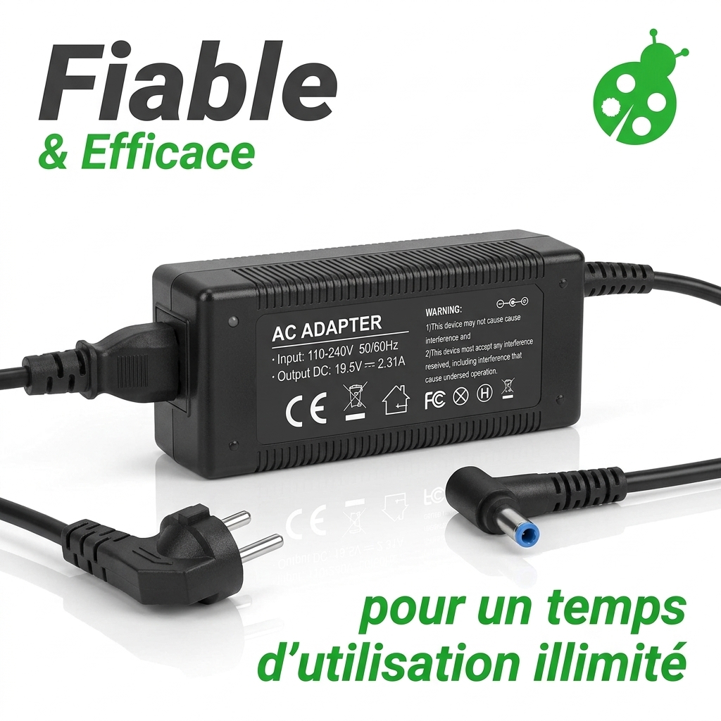 Chargeur ordinateur portable hp  probook 440 g7