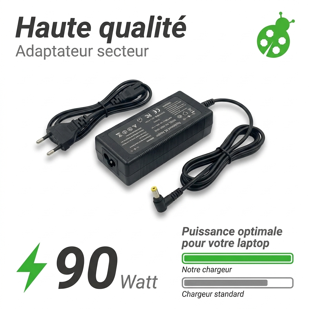 Chargeur ordinateur portable ordissimo lucie 2