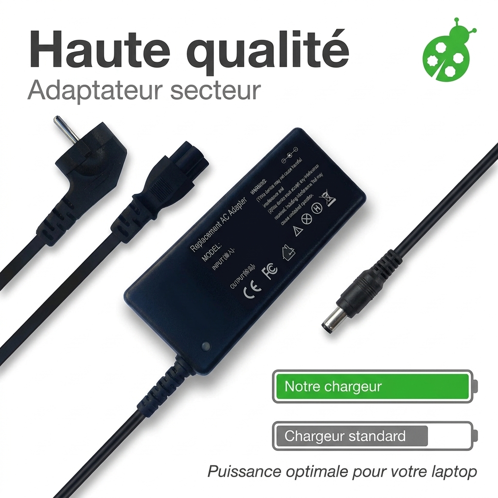 Chargeur ordinateur portable toshiba dynabook ss sx/190nk