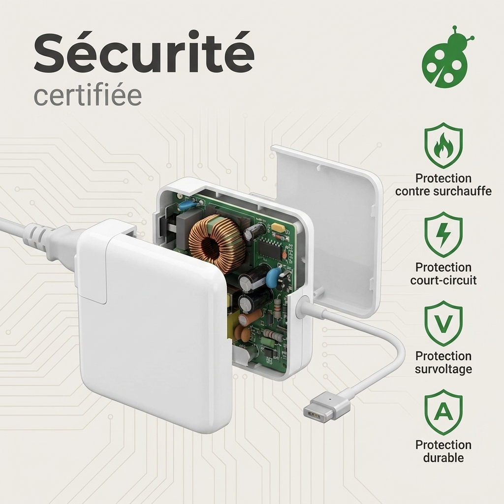 Chargeur   macbook mac pro 17 2018