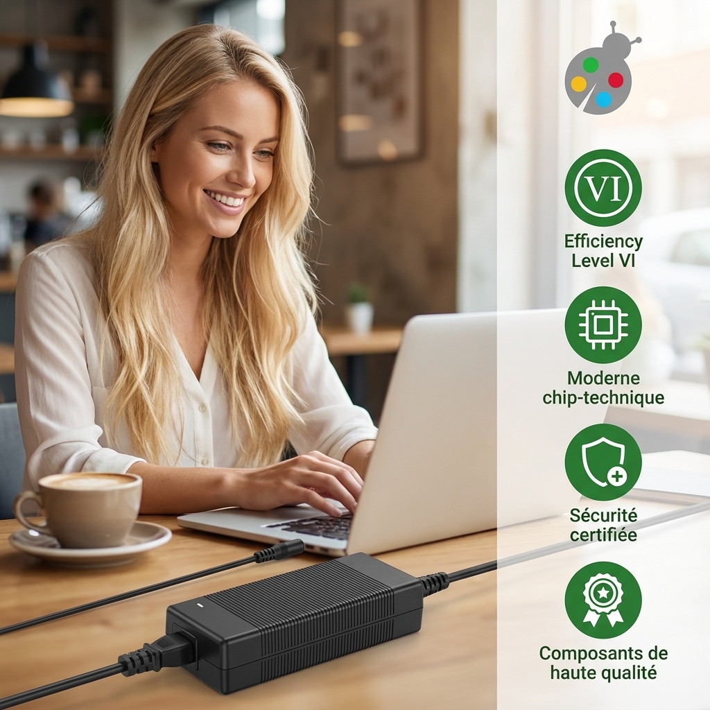 Chargeur ordinateur portable acer travelmate spin p4 tmp414rn 53g