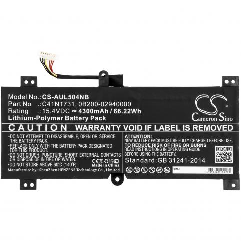 Batterie ordinateur portable asus rog strix scar ii gl504gv