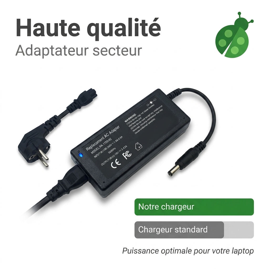 Chargeur ordinateur portable asus vivobook flip 14 tp401n