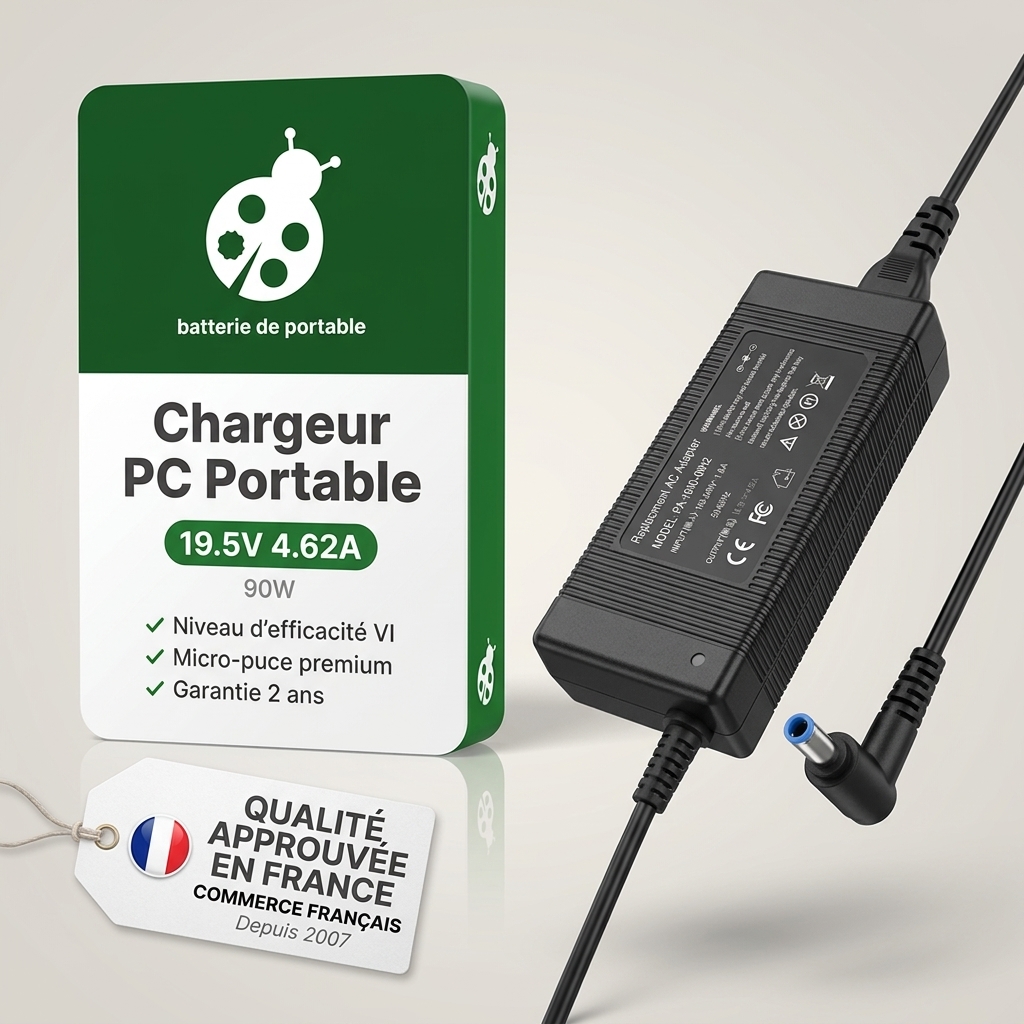Chargeur ordinateur portable hp  omen 17 w018nf
