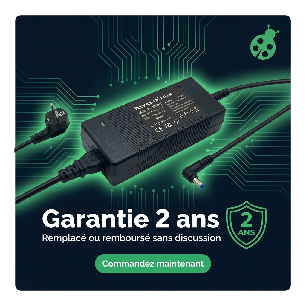 Chargeur ordinateur portable hp  omen 17 w018nf