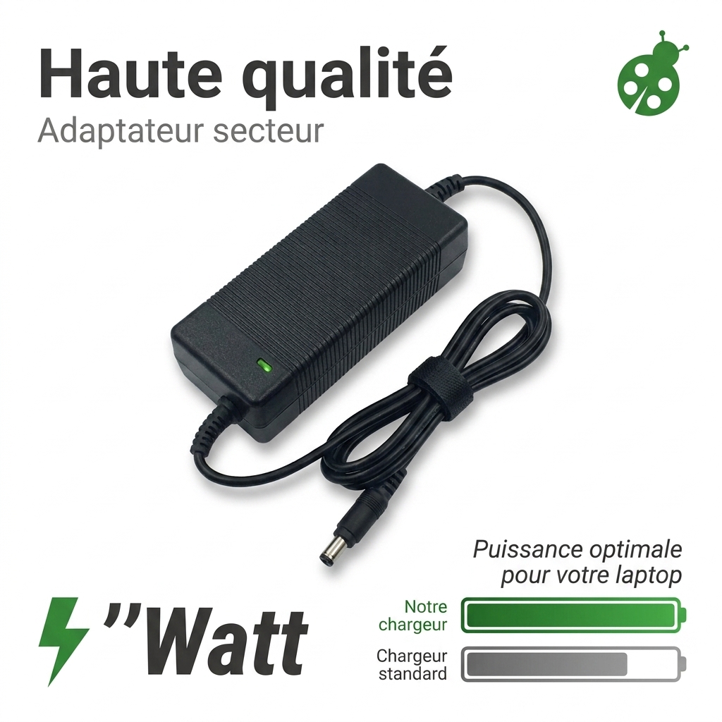 Chargeur ordinateur portable dell latitude 7480