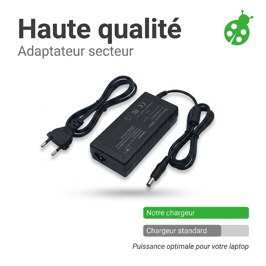 Chargeur ordinateur portable asus s510qa