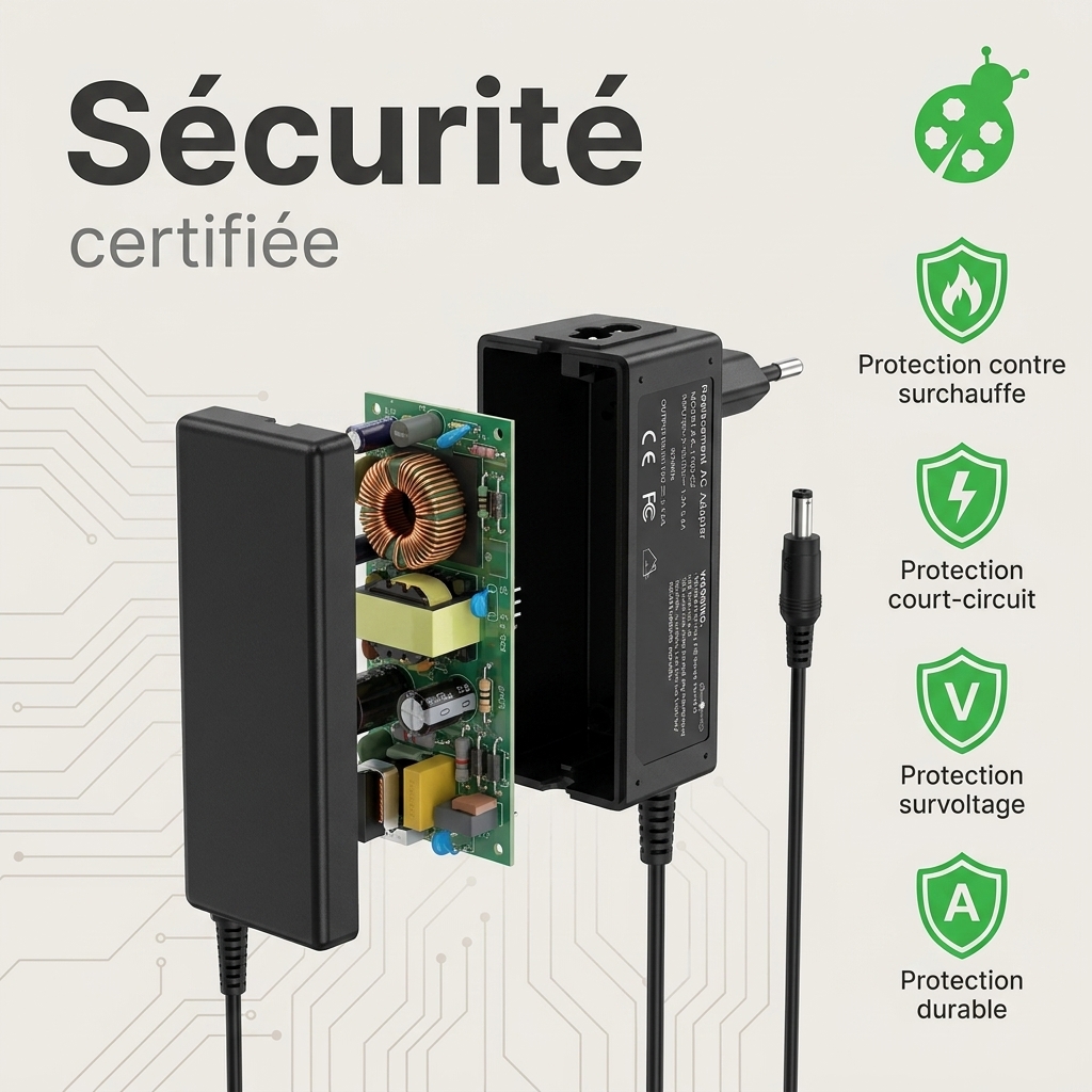 Chargeur ordinateur portable asus s510qa
