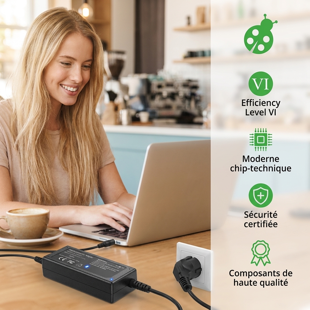 Chargeur ordinateur portable asus s510qa