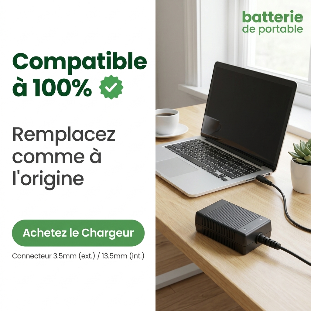 Chargeur ordinateur portable thomson neo15 x15i5 8tu512