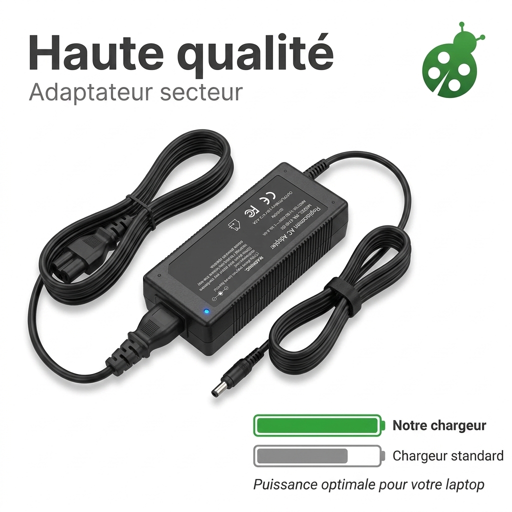 Chargeur ordinateur portable asus vivobook x405ur bv028t