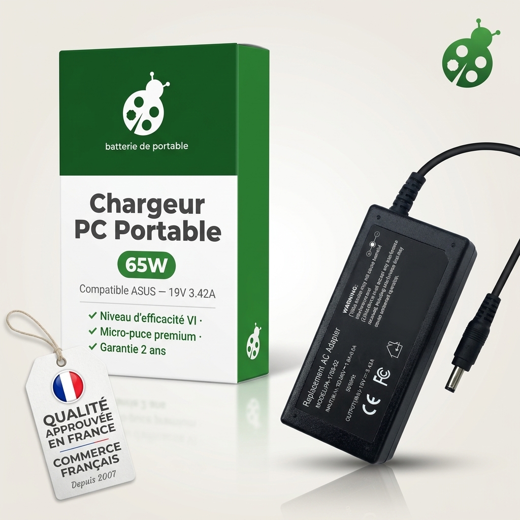 Chargeur ordinateur portable asus x509ua br112t