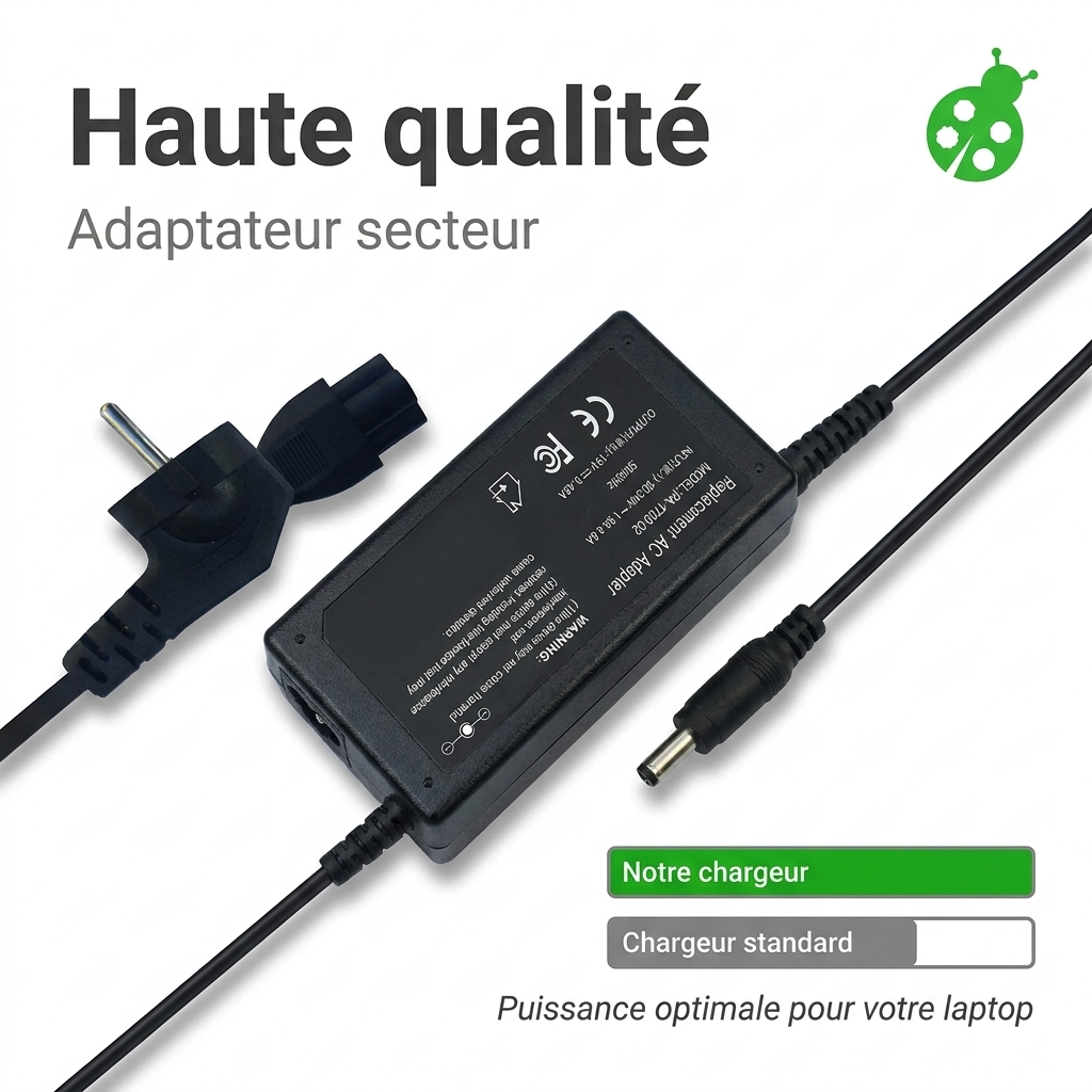 Chargeur ordinateur portable asus x509ua br112t