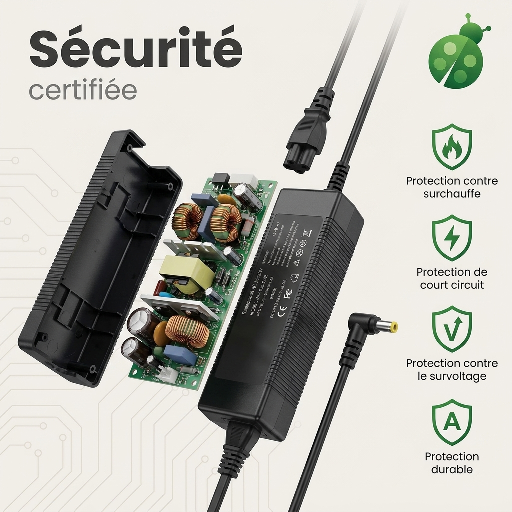 Chargeur ordinateur portable lenovo ideapad s205