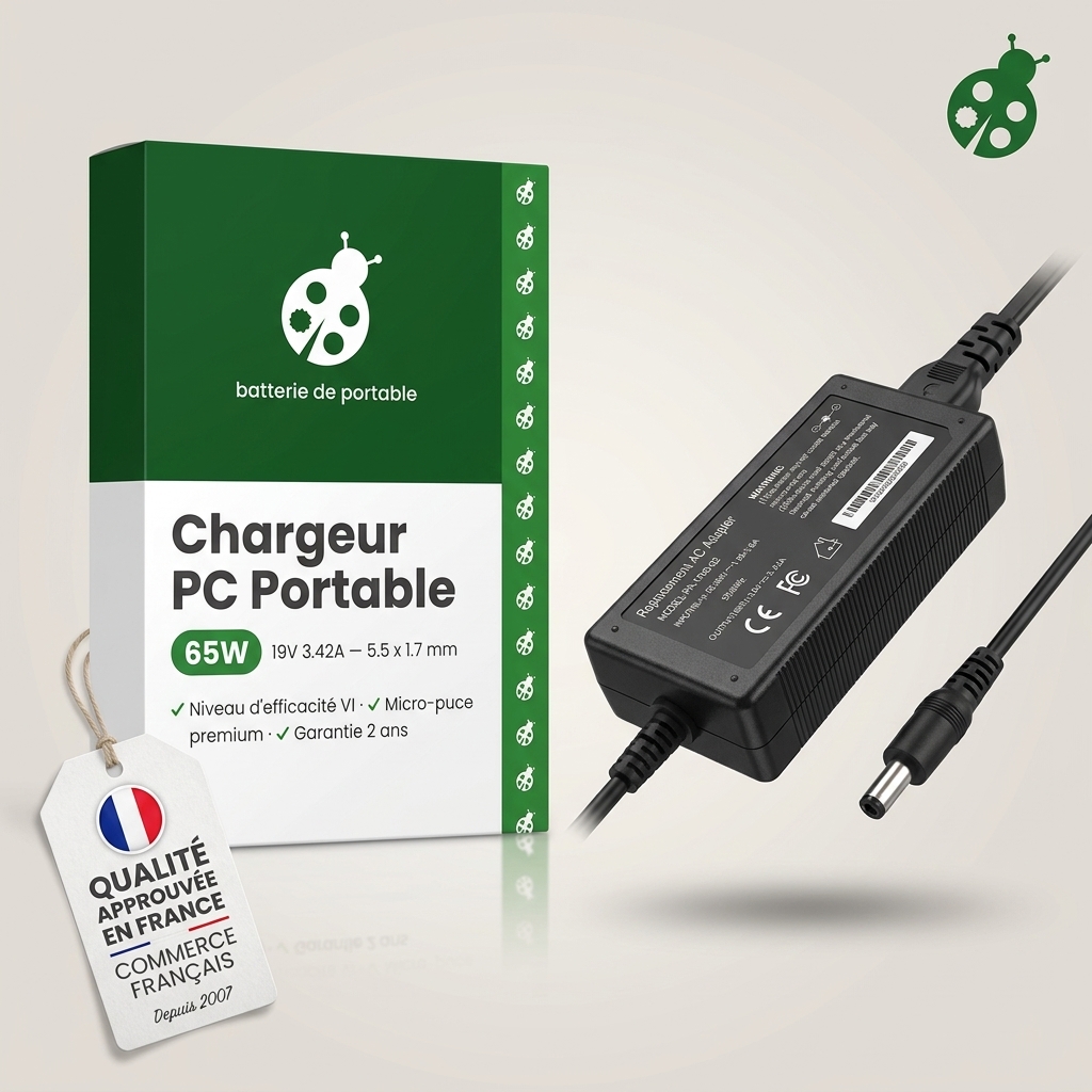 Chargeur ordinateur portable asus x509ja ej016t