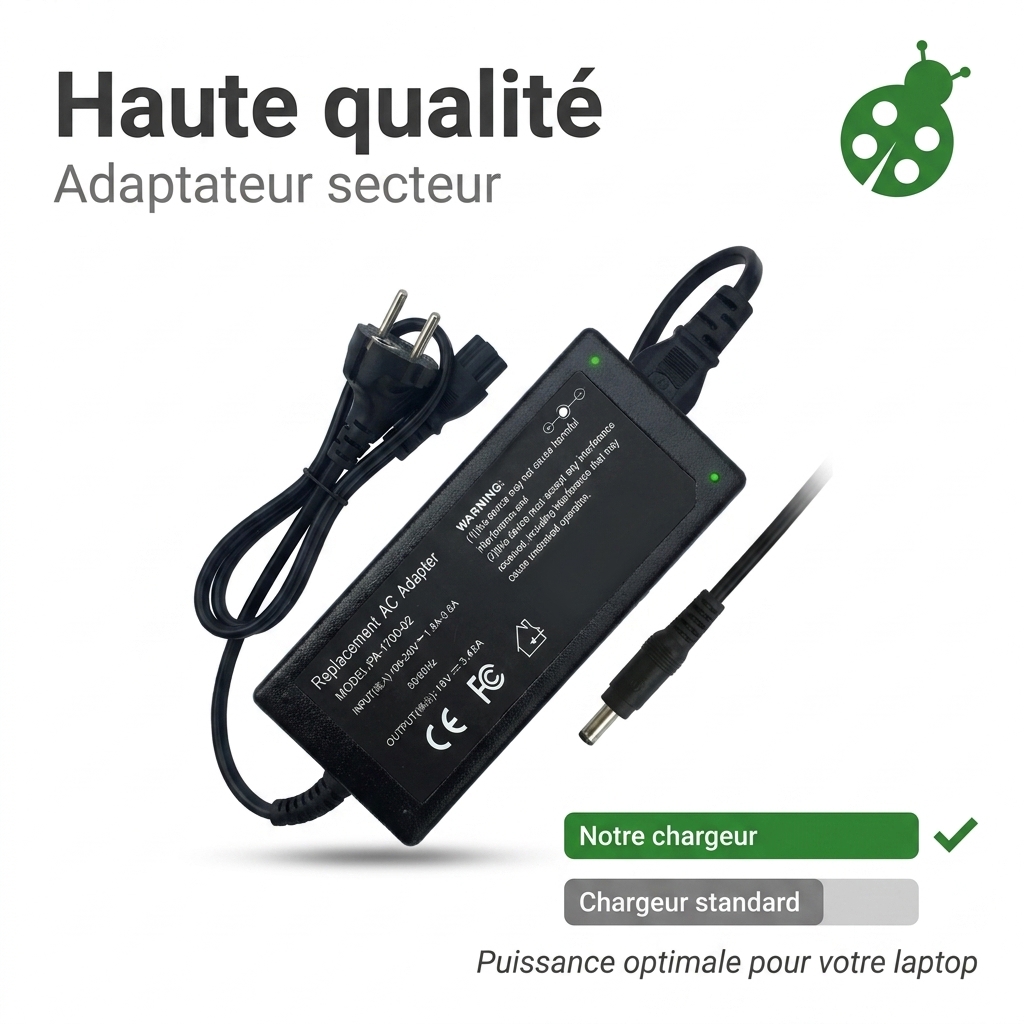 Chargeur ordinateur portable asus zenbook 14 ux434fa a9130t