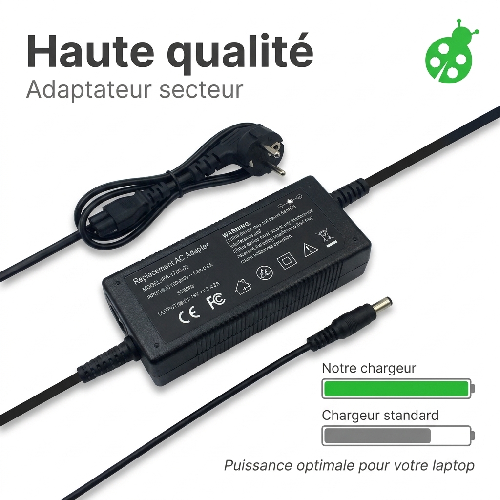 Chargeur ordinateur portable asus vivobook s509da ej071t