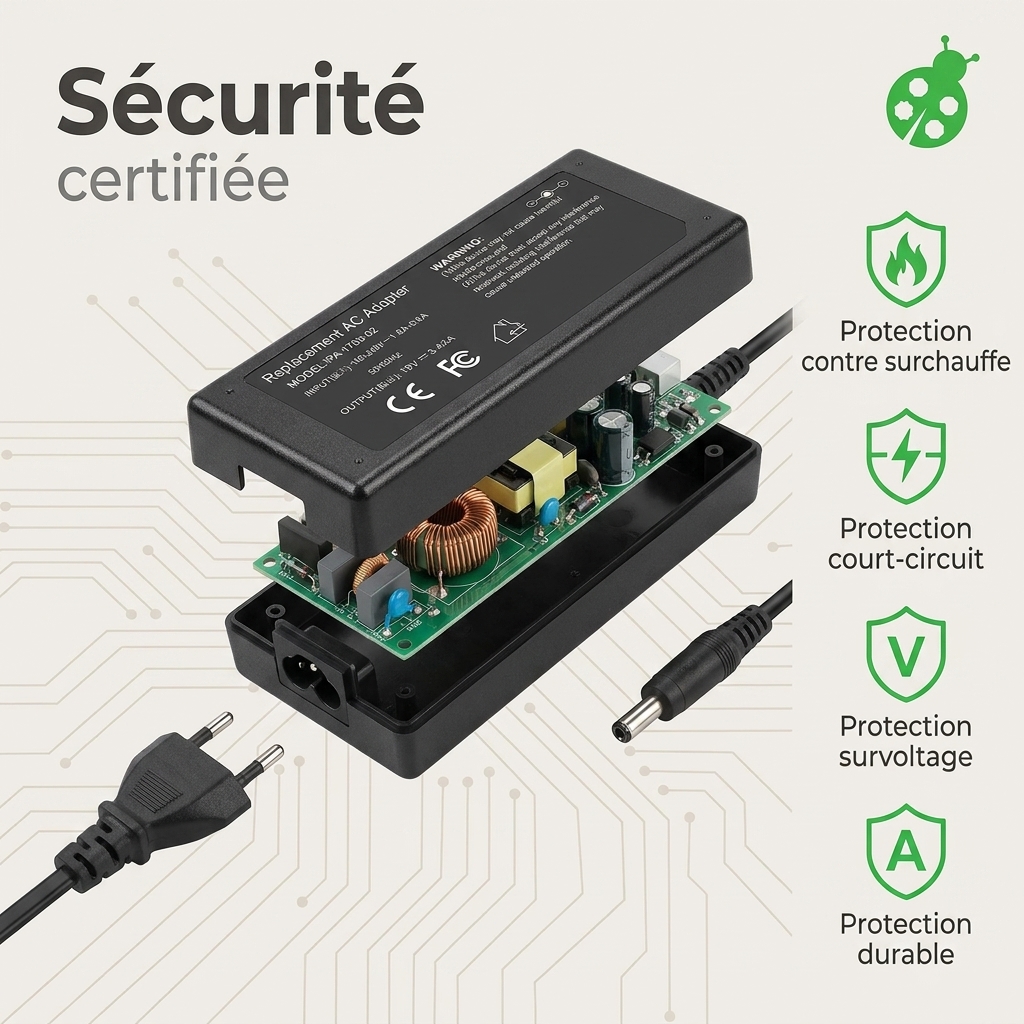 Chargeur ordinateur portable asus s403fa eb289t