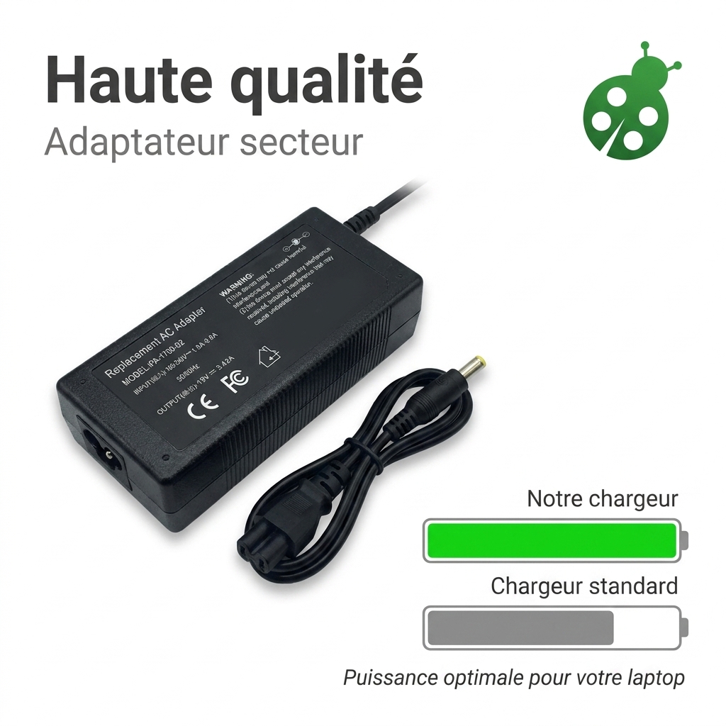 Chargeur ordinateur portable asus vivobook s533ia ej087t