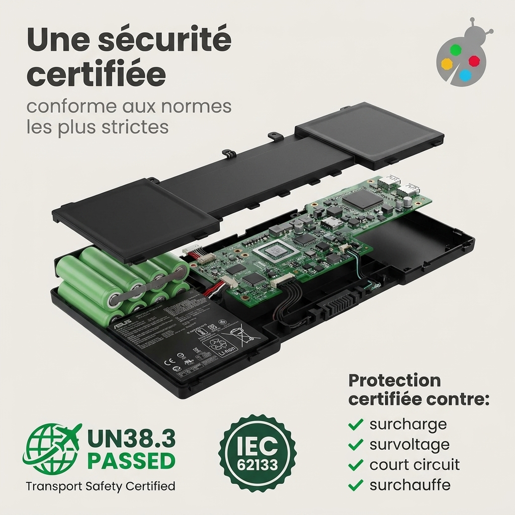 Batterie ordinateur portable asus zenbook pro 15 ux550ge