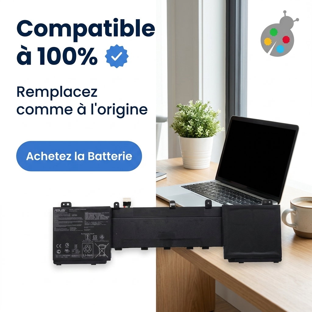 Batterie ordinateur portable asus zenbook pro 15 ux550ge