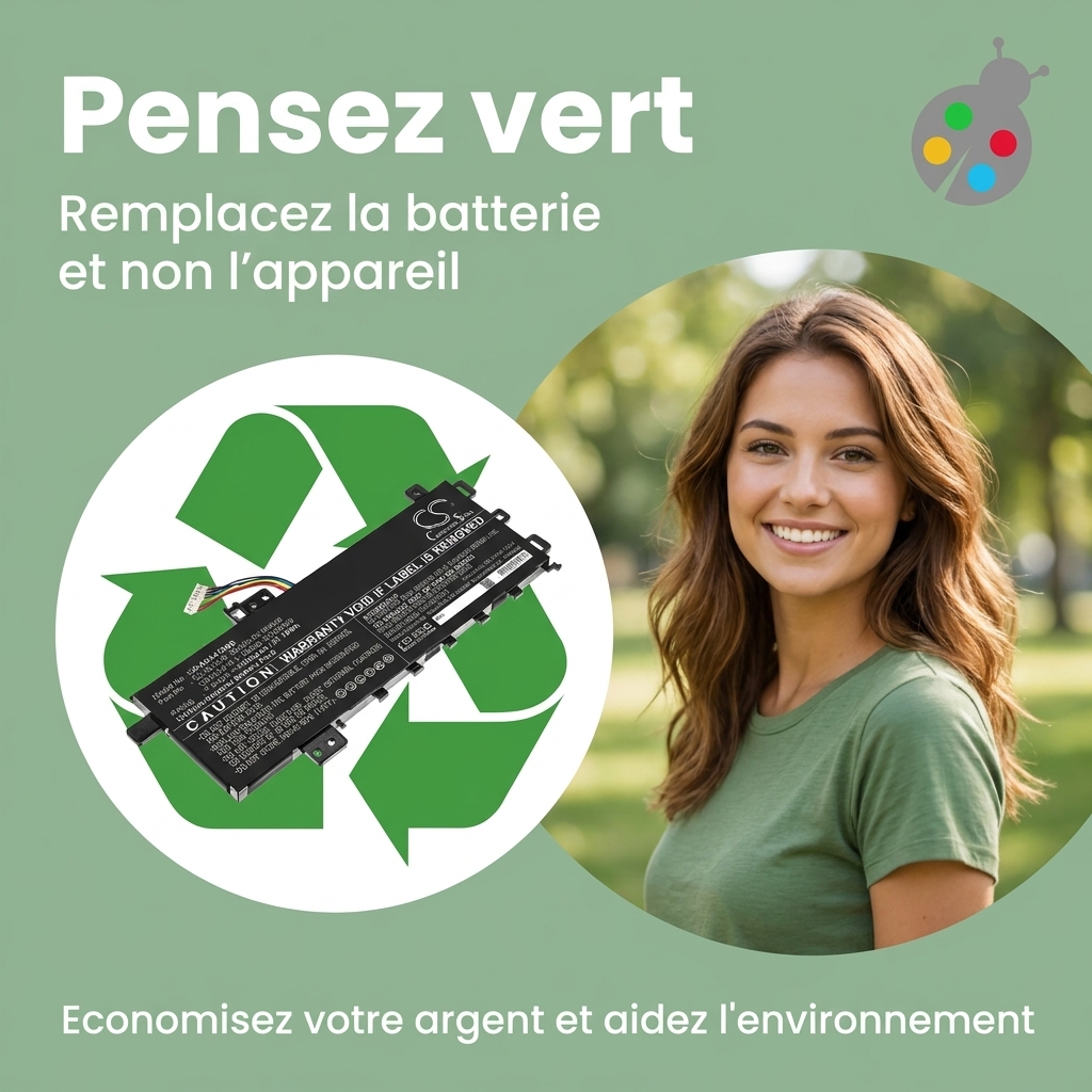 Batterie ordinateur portable asus vivobook 14 x412da