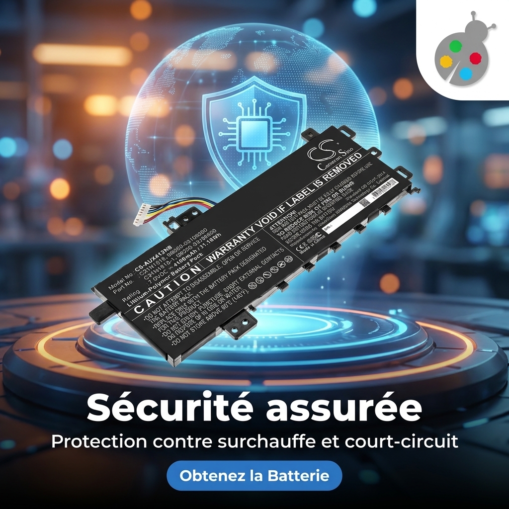 Batterie ordinateur portable asus vivobook 14 x412da