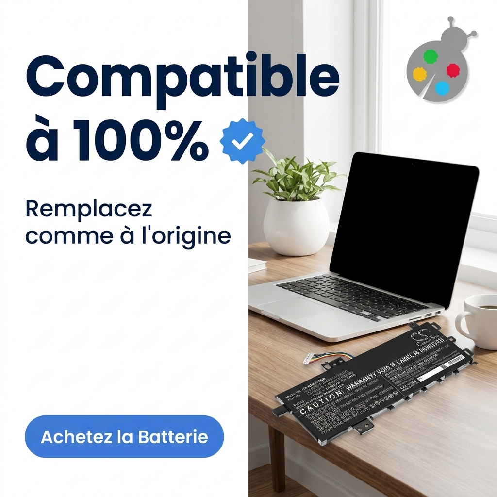 Batterie ordinateur portable asus vivobook 14 x412da