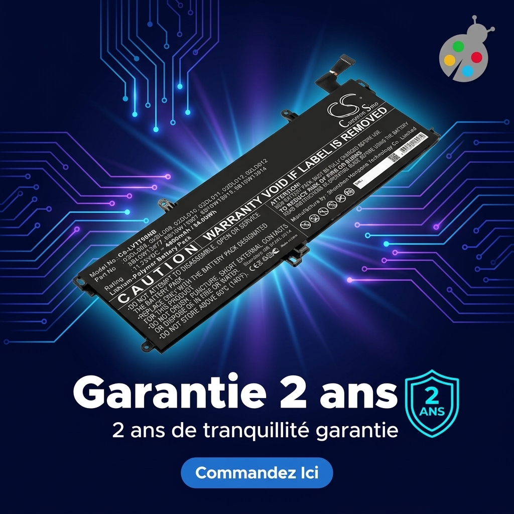 Batterie ordinateur portable lenovo thinkpad t15