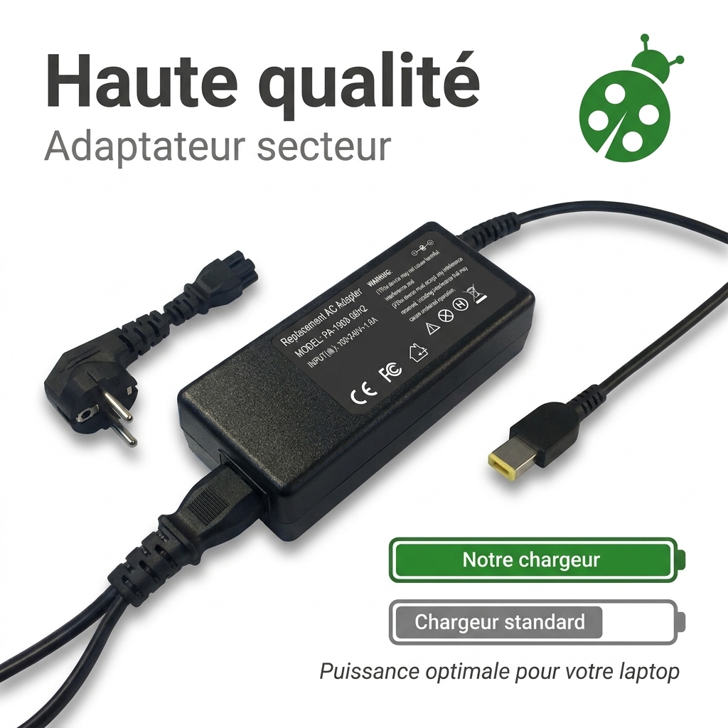 Chargeur ordinateur portable lenovo thinkbook 13