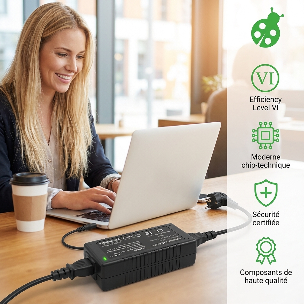 Chargeur ordinateur portable asus e502na go021