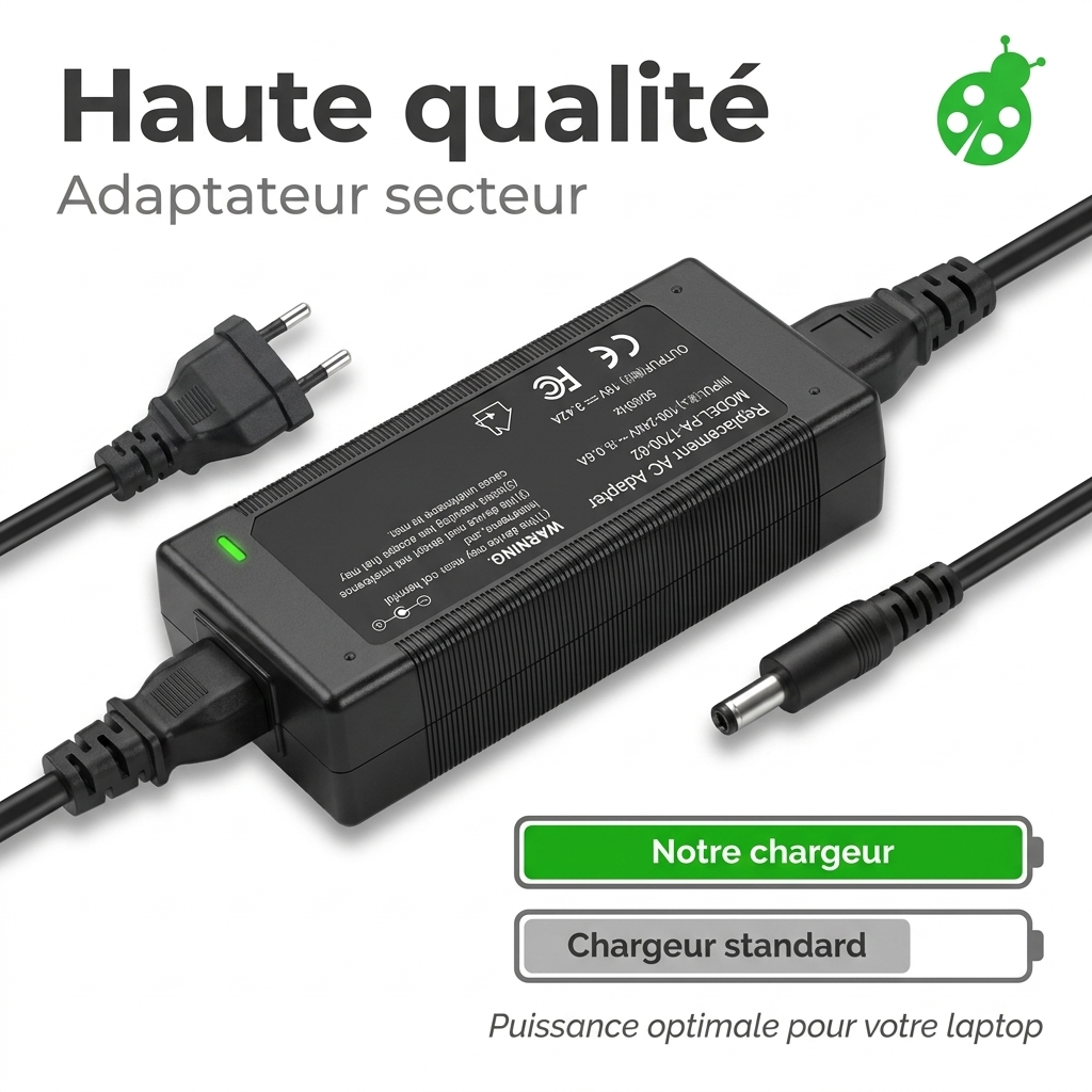 Chargeur ordinateur portable asus zenbook 13 ux333fa a5801t