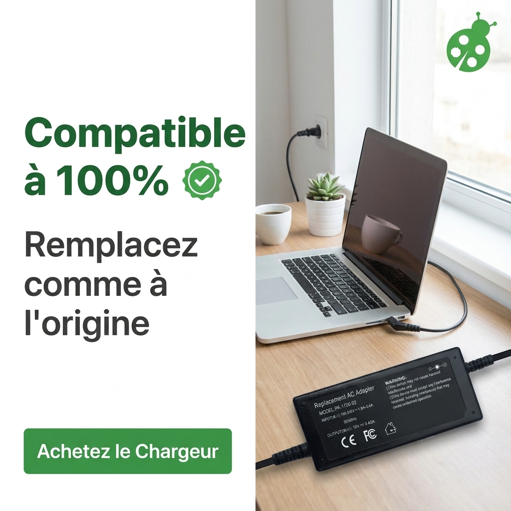 Chargeur ordinateur portable asus zenbook 13 ux333fa a5801t