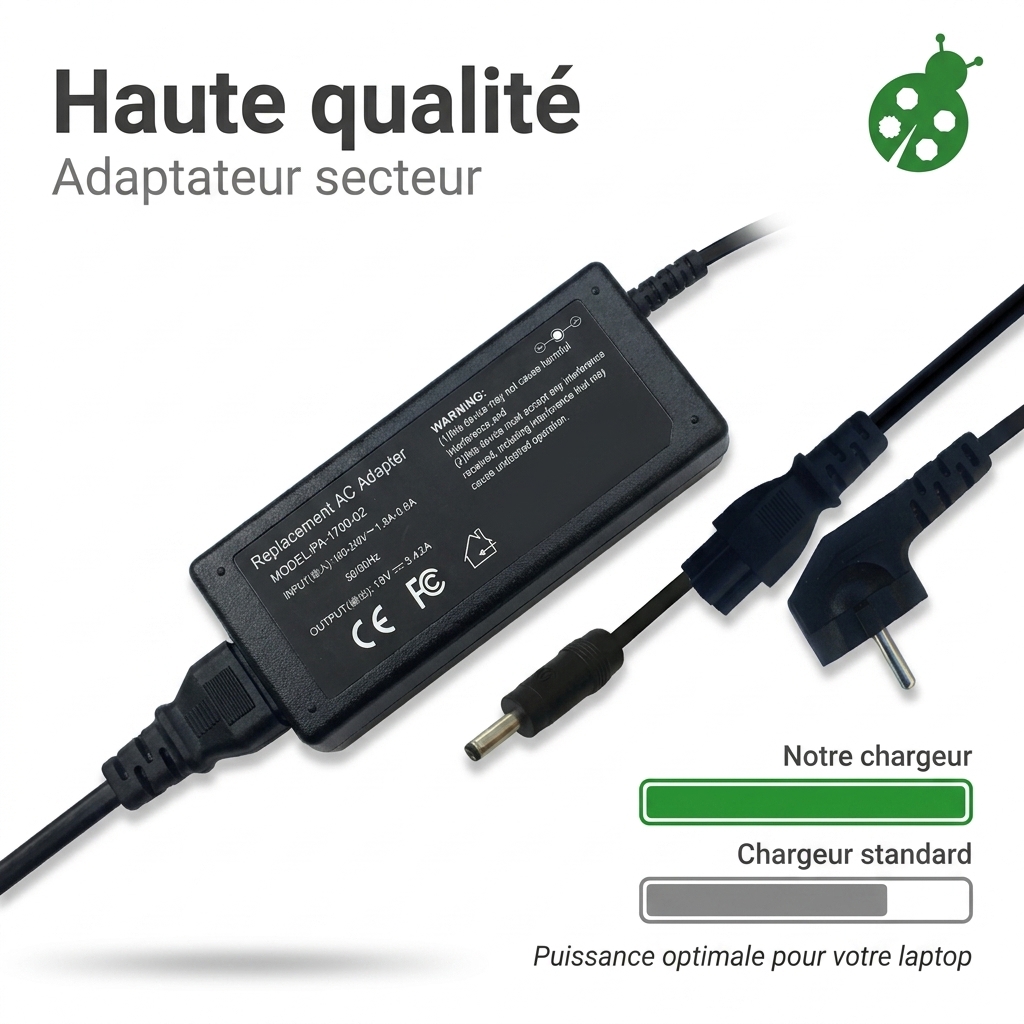 Chargeur ordinateur portable asus vivobook 14 f512fa bq067t