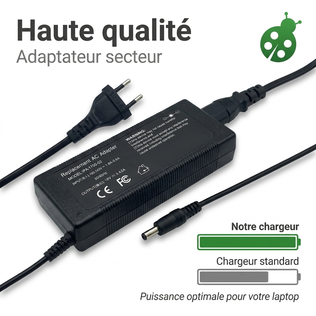 Chargeur ordinateur portable asus pro 14 r424ub